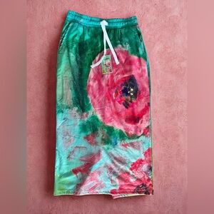 Brand New Floral Maxi Skirt -Springtime in Paris